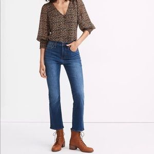 Madewell Cali Demi Bootcut Jean Lockwood Wash 27
